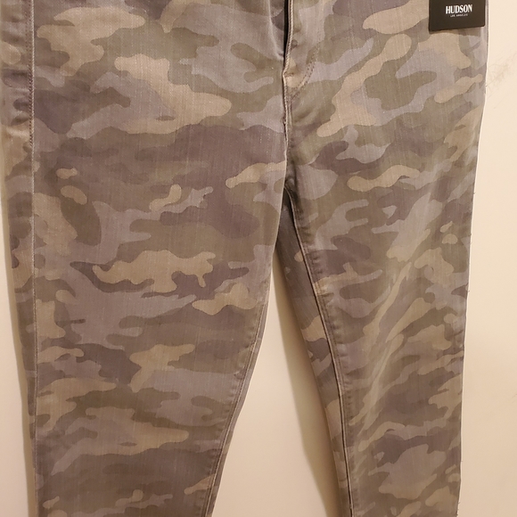 Hudson Jeans Women Size 25 High Rise Skinny Ankle Camouflage New - Picture 2 of 9